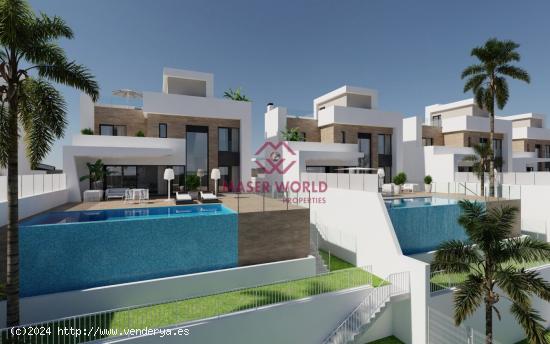 VILLAS DE LUJO DE OBRA NUEVA EN FINESTRAT CON VISTAS AL MAR - ALICANTE