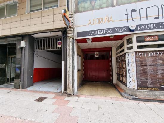 PLAZA DE GARAJE DE ALQUILER BARRIE DE LA MAZA ENTRADA POR RUBINE - A CORUÑA