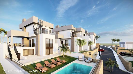 VILLAS EXCLUSIVAS EN PRIMERA LÍNEA DE GOLF, EN LA FINCA GOLF - ALICANTE