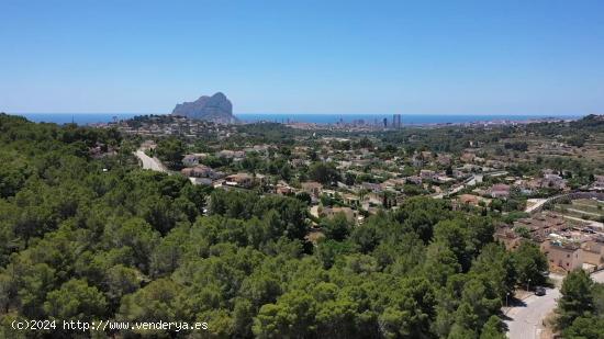 Elegante proyecto de nueva construcción con vistas al mar y a la montaña - ALICANTE