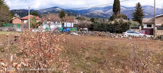 Obra nueva en Becerril de la Sierra cerca de la carretera M-623. - MADRID