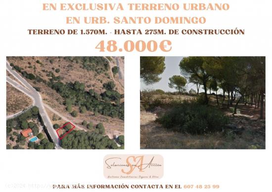  💎EN EXCLUSIVA💎 🙌 TERRENO URBANO EN URB. SANTO DOMINGO - CORDOBA 