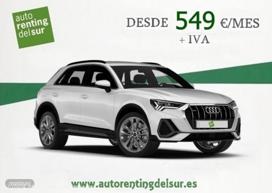 Audi Q3 Black line 35 TDI 110kW (150CV) S tronic de 2024 por 549 EUR. en Sevilla