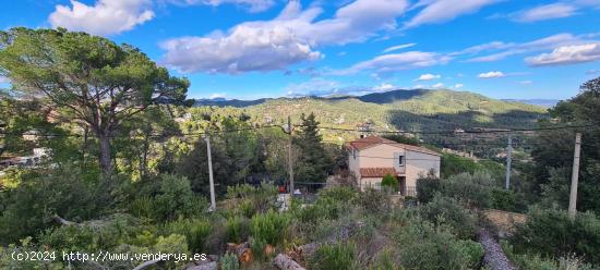 TERRENY EN VENDA, AMB VISTES A CASTELLAR - BARCELONA