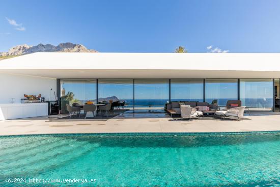 Villa moderna de lujo con un diseño único en Altea Hills con vistas espectaculares al mar - ALICAN