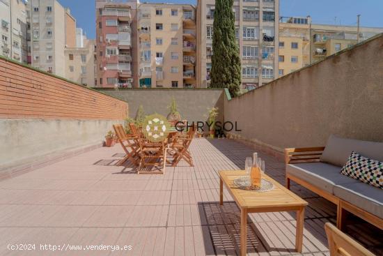 Espectacular vivienda con gran terraza. - BARCELONA