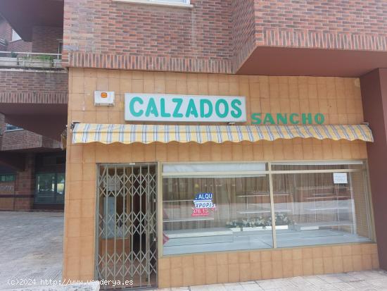 LOCAL COMERCIAL  EN ZONA MONSALUD  BOMBARDA - ZARAGOZA