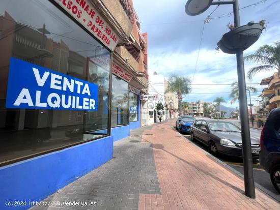 Amplio local comercial en alquiler o venta en el pueblo de La Nucia. - ALICANTE