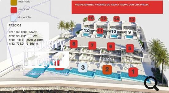 ¡Apartamentos nuevos para estrenar Minerva en Costa del Silencio, en 1 linea de mar - SANTA CRUZ DE