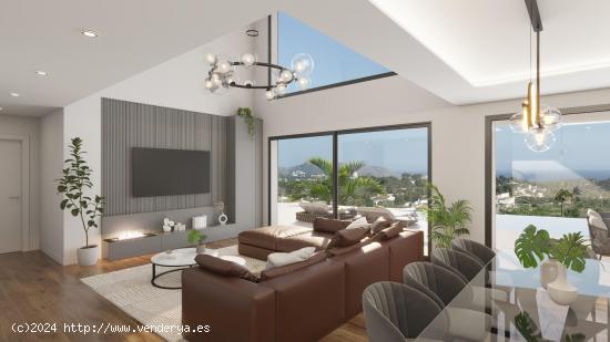 Villa moderna de obra nueva con vistas al mar, en Moraira, zona Benimeit - ALICANTE