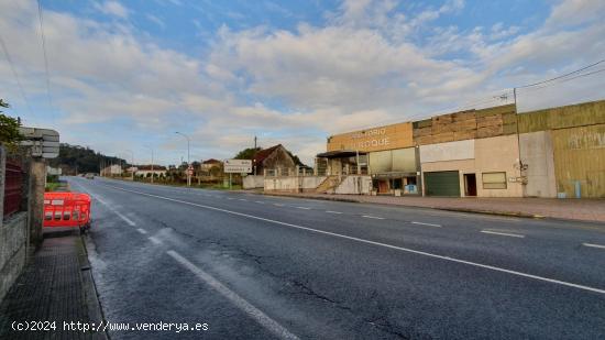 Vistamar Comercializa Nave industrial en la nacional 550, carretera de entrada a Caldas de Reis - PO