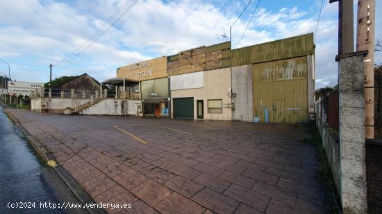 Vistamar Comercializa Nave industrial en la nacional 550, carretera de entrada a Caldas de Reis - PO