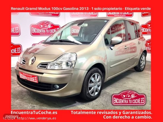  Renault Grand Modus Evolution TCE 100 de 2013 con 169.666 Km por 5.600 EUR. en Tarragona 