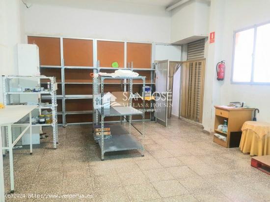  INMOBILIARIA SAN JOSE VENDE LOCAL COMERCIAL DIAFANO EN ASPE ZONA ASILO - ALICANTE 