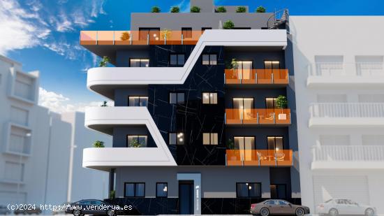 VENTA-APARTAMENTOS-TORREVIEJA-3 HABITACIONES-2BAÑOS-DESDE 279.000€ HASTA 370.000€-DESDE 109M2 -