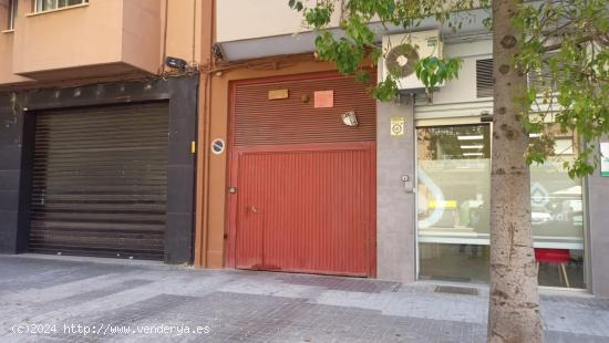 SE VENDE GARAJE EN MALILLA - VALENCIA