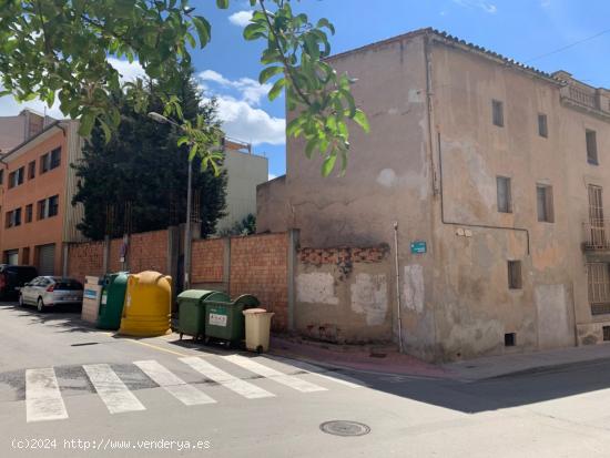  MAGNÍFICO TERRENO EN PLENO CENTRO DE VILANOVA DEL CAMÍ - BARCELONA 