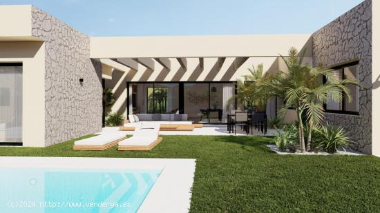 VILLAS DE OBRA NUEVA EN ALTAONA GOLF RESORT, MURCIA - MURCIA