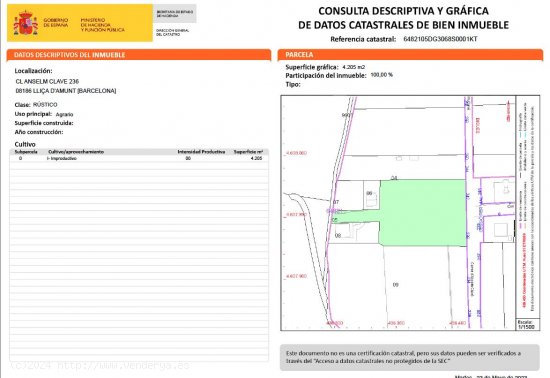 Suelo Urbanizable en venta  en Lliçà d Amunt - Barcelona