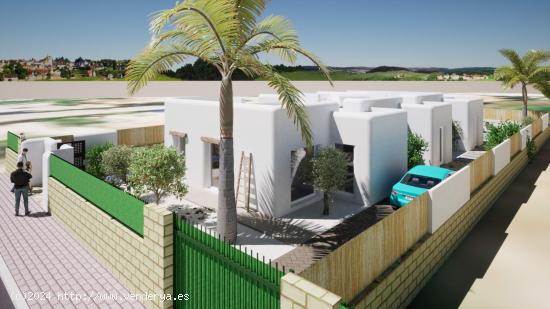 ▷Villa de Obra Nueva Estilo Ibiza en Alfas Del Pi, Costa Blanca - ALICANTE