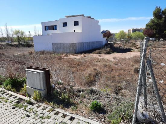 EXCELENTE PARCELA EN SUP-3 PARA LA CONSTRUCCION DE SU VIVIENDA UNIFAMILAR - ALBACETE