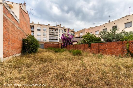  TERRENO PARA LA CASA DE TUS SUEÑOS A UN PASO DEL CENTRO! - BARCELONA 