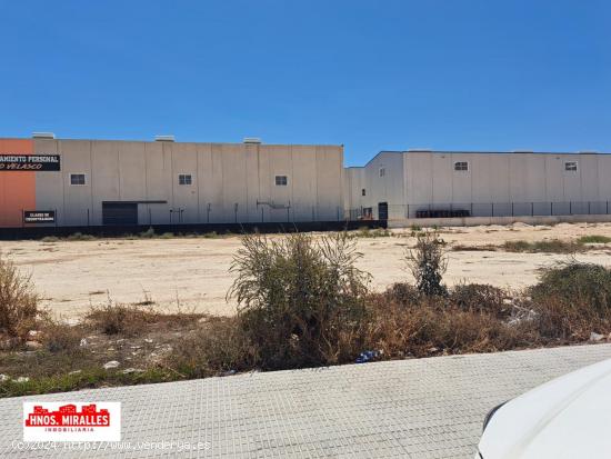  SE VENDE PARCELA EN POLIGONO LAS MAROMAS - ALICANTE 