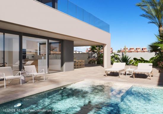 Complejo de 10 villas en Pilar de la Horadada con vistas al mar, a sólo 100 metros de la playa - AL