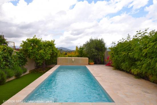 Chalet independiente con piscina en Llubi - BALEARES