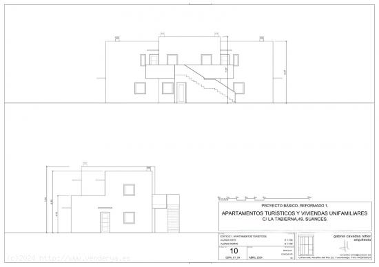 TERRENO EN SUANCES CON PROYECTO DE 5 APARTAMENTOS.- - CANTABRIA