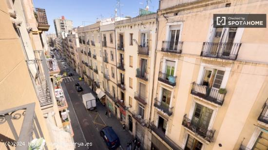 Se alquila habitación en piso de 5 habitaciones en El Raval - BARCELONA