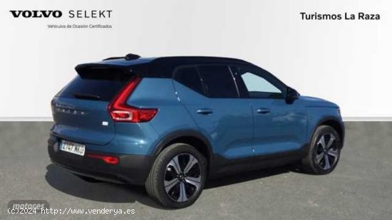 Volvo XC40 TODOTERRENO BEV 78KWH RECHARGE TWIN PLUS AWD 408CV 5P de 2023 con 2.180 Km por 46.900 EUR