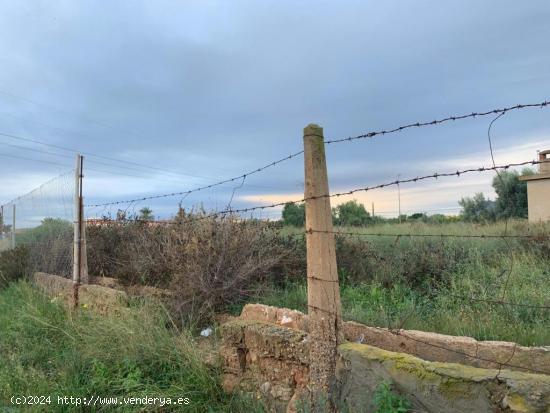 TERRENO EN MUY BUENA ZONA PEGADO A SAN VICENTE DEL RASPEIG - ALICANTE