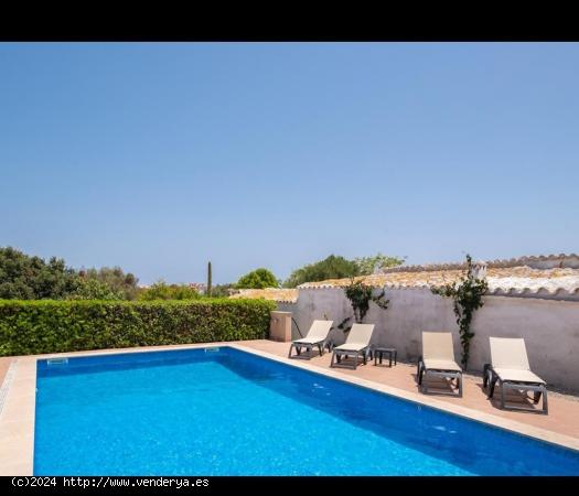 VILLA LUXURY EN MAHÓN/MAÓ, MENORCA, LICENCIA TURÍSTICA - BALEARES