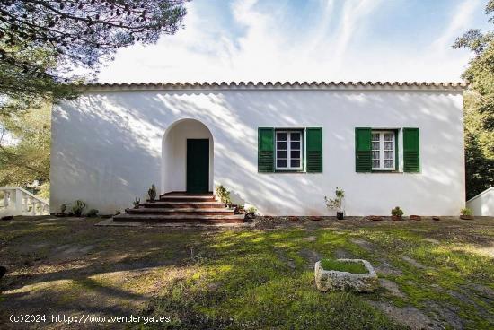 CASA DE CAMPO DE GRAN VALOR MEDIOAMBIENTAL, EN EL CENTRO DE LA ISLA DE MENORCA - BALEARES