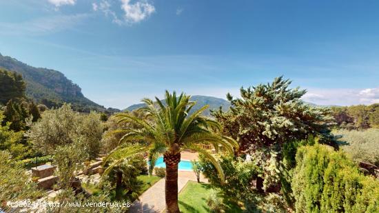 Casa señorial con piscina y  rodeada de vegetación en Valldemossa, Mallorca - BALEARES