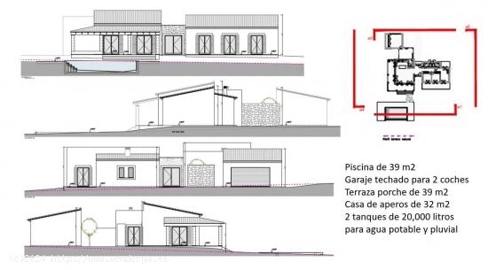 Terreno  de 29406 m2 con Proyecto y Licencia de Obras aprobados para vivienda de 176 m2 - BALEARES