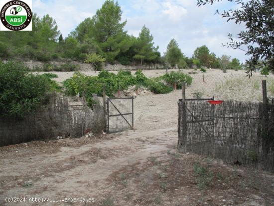 Terreno libre en Montuiri de 5.452m2 con caseta de 20m2 + otra de 7m2. - BALEARES