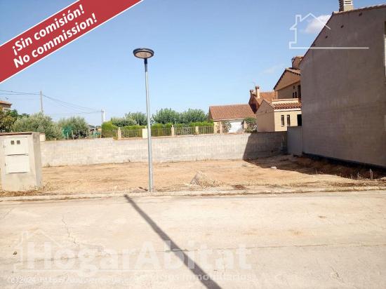 TERRENO URBANO PARA HACER LA CASA DE TUS SUEÑOS - VALENCIA