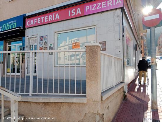 OCASION PARA INVERSORES Y EMPRENDEDORES. CAFETERIA-PIZZERIA TOTALMENTE ACONDICIONADA - MURCIA