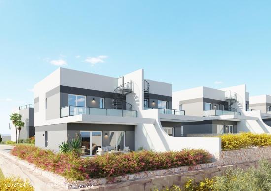 VILLAS PAREADAS DE OBRA NUEVA EN FINESTRAT - ALICANTE