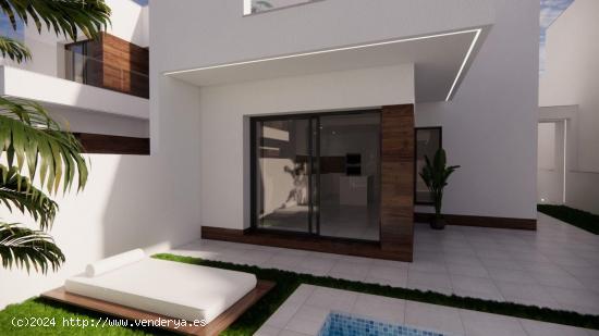 VILLA INDEPENDIENTE CON PISCINA PRIVADA - ZONA SAN FULGENCIO - - ALICANTE