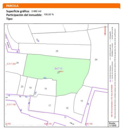 SE VENDE FINCA EN GUATIZA PARA CONSTRUIR TRES VIVIENDAS. - Teguise