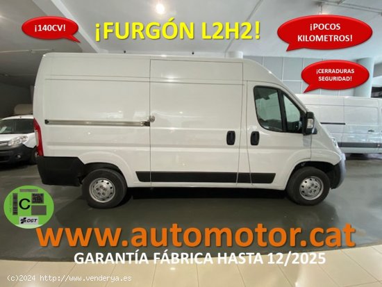 Citroën Jumper Furgon 2,2 BlueHDI 33 L2H2 S&S 140cv - GARANTIA FÁBRICA 12/2025 - Barcelona