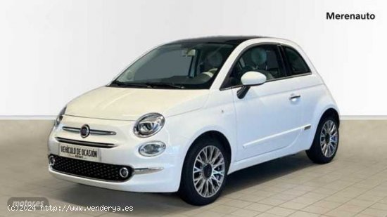 Fiat 500 1.2 LOUNGE EU6 69 3P de 2017 con 64.126 Km por 10.900 EUR. en A Coruna