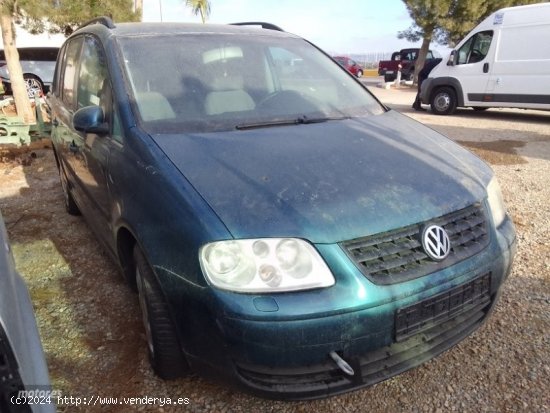 Volkswagen Touran 1.9 TDI 100 CV (AVERIADA). de 2003 por 2.000 EUR. en Murcia