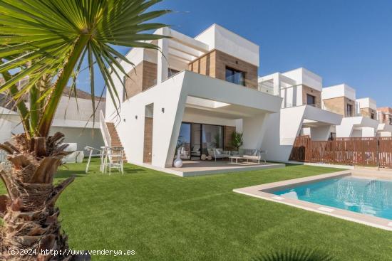  ✓Villa de Obra Nueva con Picsina y Casa de Invitados en Finestrat, Costa Blanca - ALICANTE 