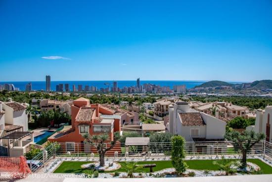 ▷Villa de Obra Nueva con Vistas al Mar en Finestrat, Costa Blanca - ALICANTE