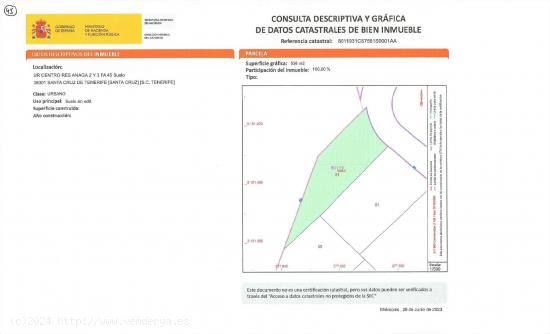 Terreno urbano - SANTA CRUZ DE TENERIFE