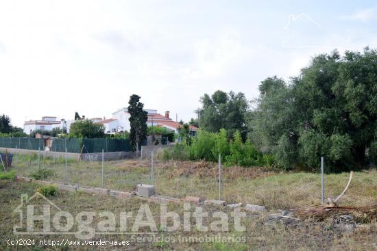 TERRENO URBANO EN PRIMERA LÍNEA JUNTO AL MAR - CASTELLON